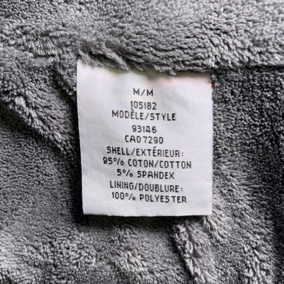 Zip-up Grey Fuzzy Jacket - Picture 4 of 10